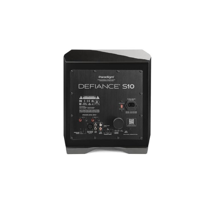 Paradigm DEFIANCE S10 | Caisson de graves 10" - 500W RMS - Unité-Sonxplus St-Georges
