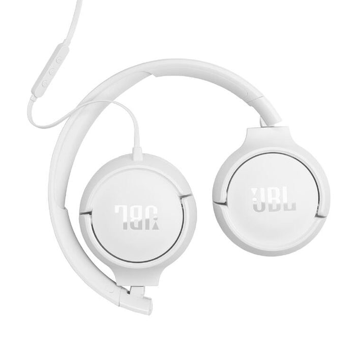 JBL Tune 520C | Écouteurs Supra-auriculaires - USB-C - Bluetooth - Blanc-Sonxplus St-Georges
