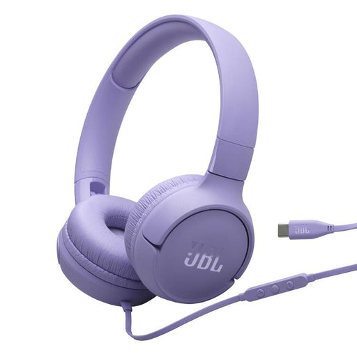 JBL Tune 520C | Écouteurs Supra-auriculaires - USB-C - Bluetooth - Mauve-Sonxplus St-Georges