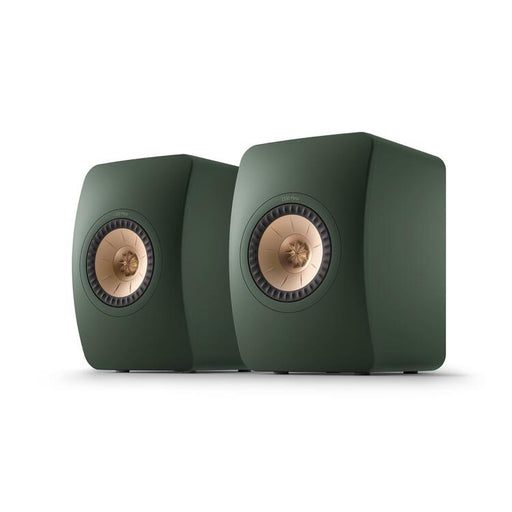 KEF LS50 META | Haut-parleurs HiFi Uni-Q 12e génération - Bass reflex 2 voies - Technologhie d'absorption Metamaterial - Moss Green - Paire-Sonxplus St-Georges
