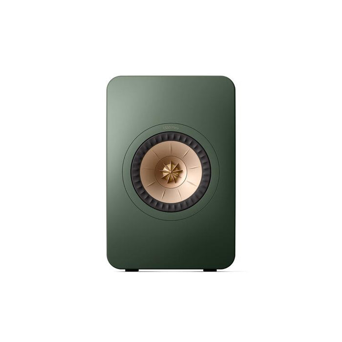 KEF LS50 META | Haut-parleurs HiFi Uni-Q 12e génération - Bass reflex 2 voies - Technologhie d'absorption Metamaterial - Moss Green - Paire-Sonxplus St-Georges