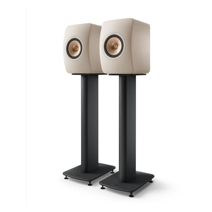 KEF LS50 META | Haut-parleurs HiFi Uni-Q 12e génération - Bass reflex 2 voies - Technologhie d'absorption Metamaterial - Sand Shell - Paire-Sonxplus St-Georges