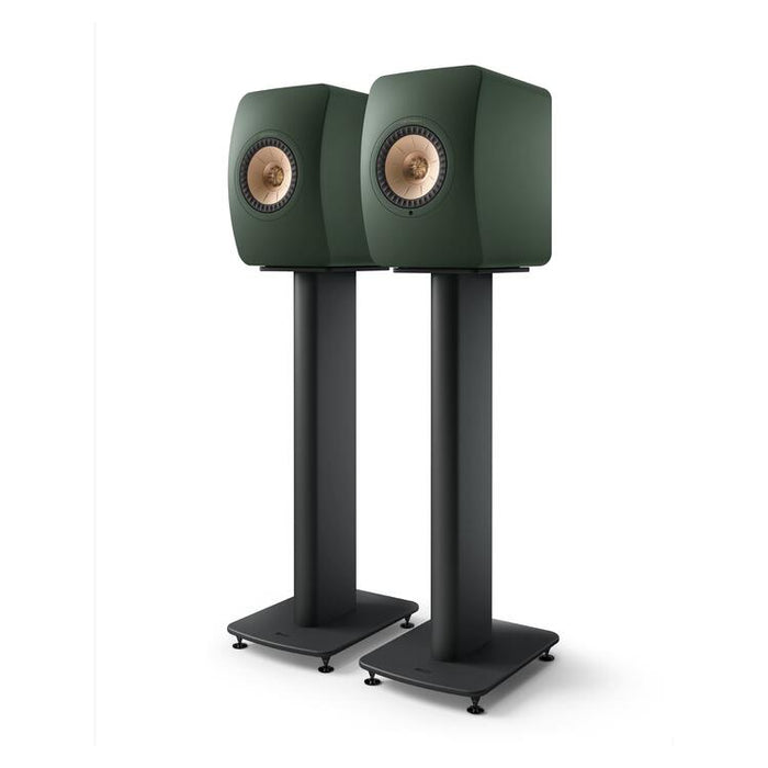 KEF LS50 WIRELESS II | Haut-parleurs HiFi Sans fil - Absorption des métamatériaux - Moss Green - Paire-Sonxplus St-Georges