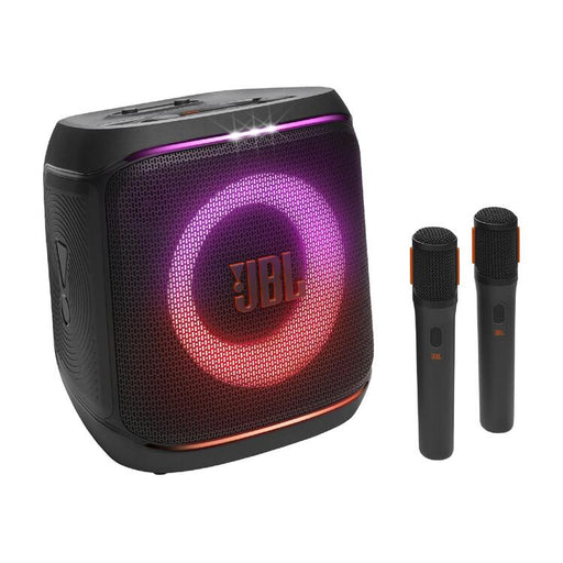 JBL PartyBox Encore 2 | Haut-parleur portatif - Sans fil - Bluetooth - 100 W - 2 Microphones inclus - Noir-Sonxplus St-Georges