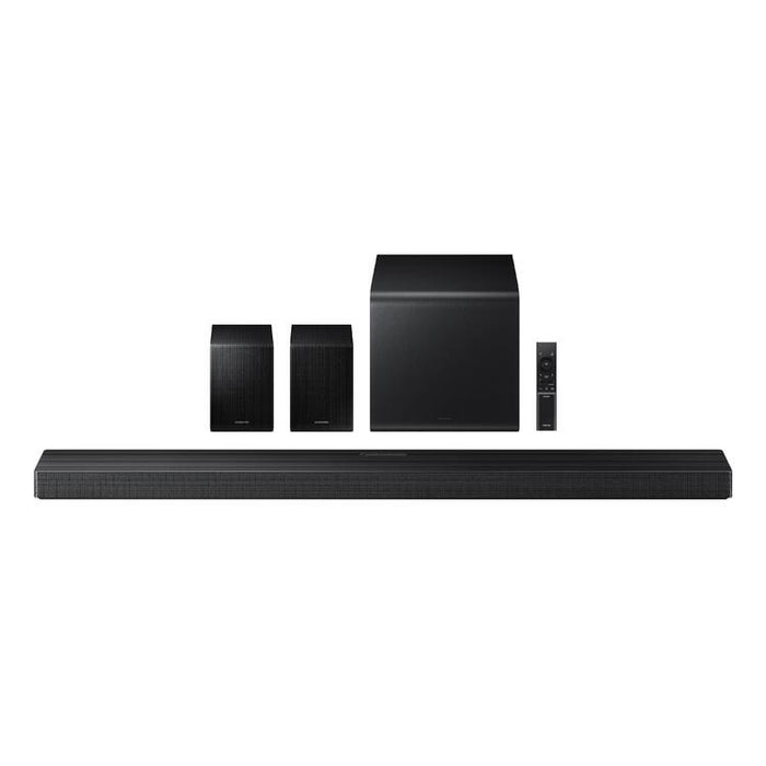 Samsung HW-QS750F | Barre de son - 5.1.2 canaux - Dolby ATMOS - Avec caisson de graves sans fil - Série Q - Bluetooth - Noir-Sonxplus St-Georges