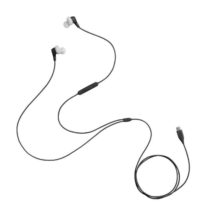 JBL Endurance Run 3C | Écouteurs intra-auriculaires - USB-C - Sport - Filaire - IP65 - Noir/Gris-Sonxplus St-Georges
