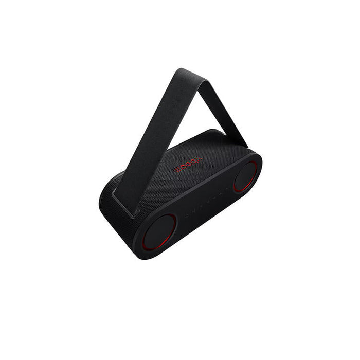 LG xboom Bounce | Haut-parleur portatif - Bluetooth - IP67 - Éclairage AI - Noir-Sonxplus St-Georges