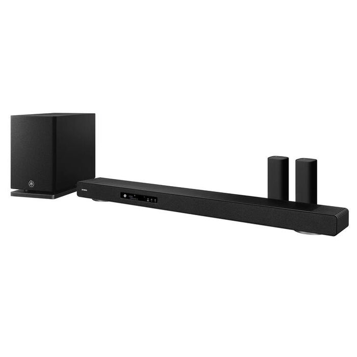 Yamaha SRX90A+WSX3A | Barre de son 3.1.2 - AURO 3D - Puissance totale 550W RMS - Noir-Sonxplus St-Georges