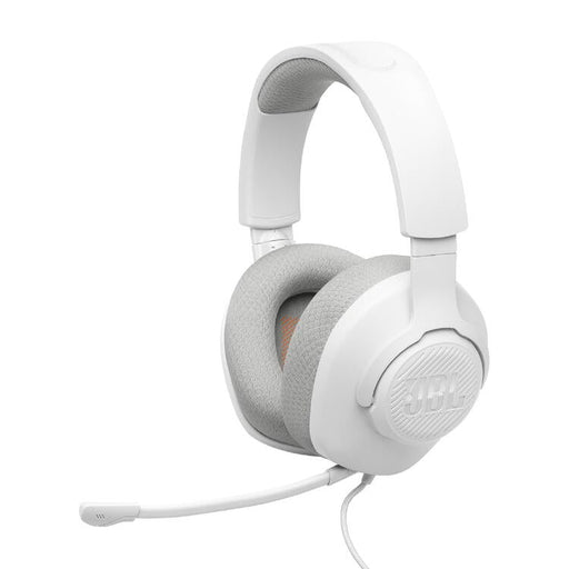 JBL Quantum 100 M2 | Casque de jeu filaire circum-auriculaire - Compatible avec toutes les plateformes - Blanc-Sonxplus St-Georges