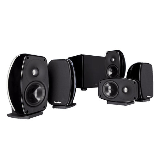 Paradigm Cinema 100 CT | Ensemble de Haut-Parleurs 5.1 canaux - 100 W RMS - Noir lustré-Sonxplus St-Georges