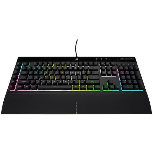 Corsair K55 RGB PRO XT | Clavier de jeu - Rétroéclairage RGB dynamique - 6 Touches de macro - Noir-Sonxplus St-Georges