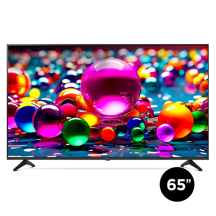 LG 65UA7700PUB | Téléviseur 65" - 4K Ultra HD - DEL - Série UA7700 - HDR - Smart WebOS - 60 Hz natif - Processeur IA a7 Gen8 4K - Noir | 01 | Sonxplus St-Georges