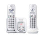 Panasonic KX-TGD592W | Téléphone sans fil - 2 combinés - Liaison cellulaire - Répondeur - Bluetooth - Blanc-Sonxplus St-Georges