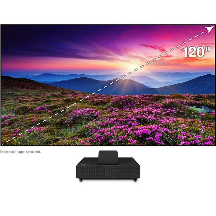 Epson LS500-120 | Projecteur TV Laser - 3LCD - Écran 120 pouces - 16:9 - Full HD - 4K HDR - Noir-Sonxplus St-Georges