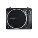 Audio-Technica AT-LP70XBTBS | Table tournante Stéréo - Sans fil - Bluetooth - Entraînement par courroie - Entièrement automatique - Noir/Argent-Sonxplus St-Georges