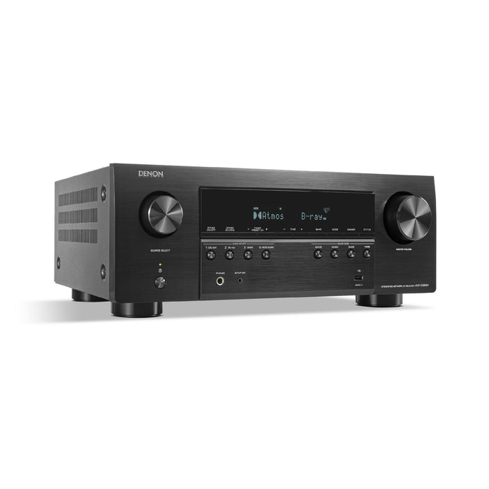 Denon AVR-S980H | Récepteur AV - 7.2 canaux d'amplification - Cinéma maison - 8K - HEOS - Noir-Sonxplus St-Georges