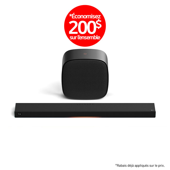 LG Sound Suite | Cinema Suite 7 - Barre de son H7+W7 | 01 | Sonxplus St-Georges
