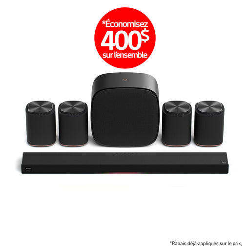 LG Sound Suite | Immersive Quad Suite 7 Pro - H7+4M7+W7 | 01 | Sonxplus St-Georges