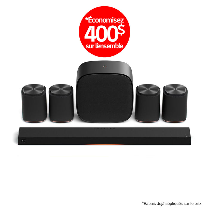 LG Sound Suite | Immersive Quad Suite 7 Pro - H7+4M7+W7 | 01 | Sonxplus St-Georges