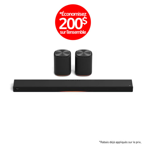 LG Sound Suite | Immersive suite 7 - Barre de son H7+2M7 | 01 | Sonxplus St-Georges