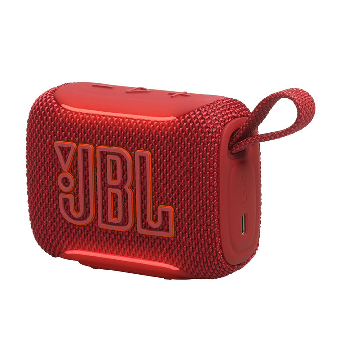 JBL GO 5 | Portable Mini Speaker - Bluetooth - 10-Hour Battery Life - IP68 - Red - Sonxplus St-Georges
