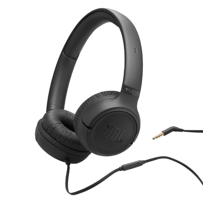 JBL Tune 530 | Écouteurs supra-auriculaire - Fil - Pliable - Noir-Sonxplus St-Georges