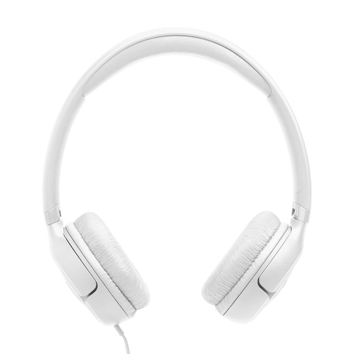 JBL Tune 530 | Écouteurs supra-auriculaire - Fil - Pliable - Blanc-Sonxplus St-Georges