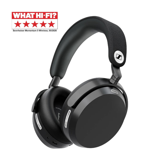 Sennheiser MOMENTUM 5 Wireless | Écouteurs supra-auriculaires - Sans fil - Réduction adaptative du bruit - Noir | 04 | Sonxplus St-Georges
