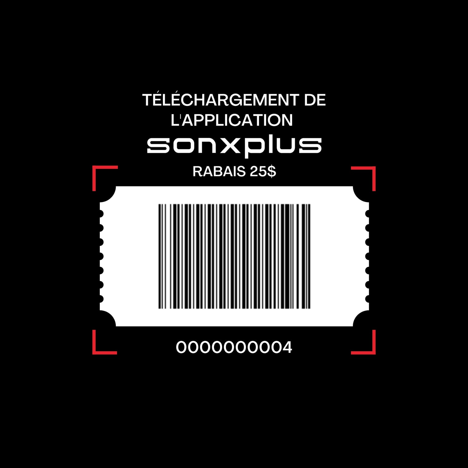 Téléchargement de l'application SONXPLUS*