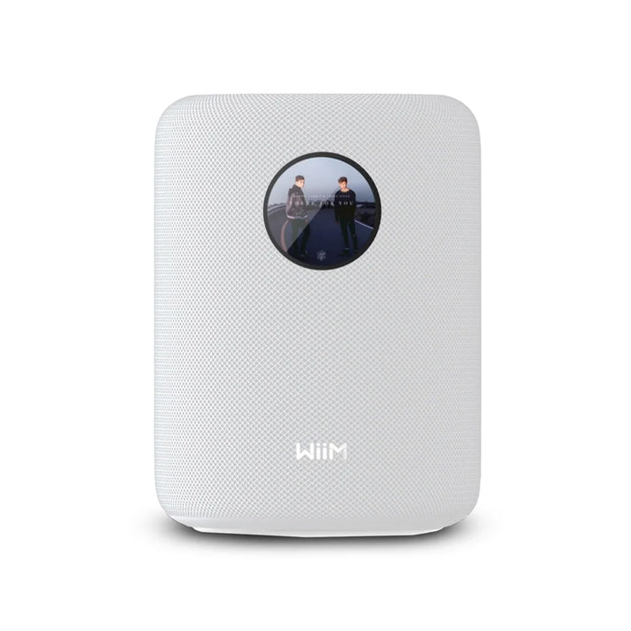 WiiM Sound | Haut-parleur Streaming - Écran tactile de 1,8" - Sans fil - Blanc-Sonxplus St-Georges