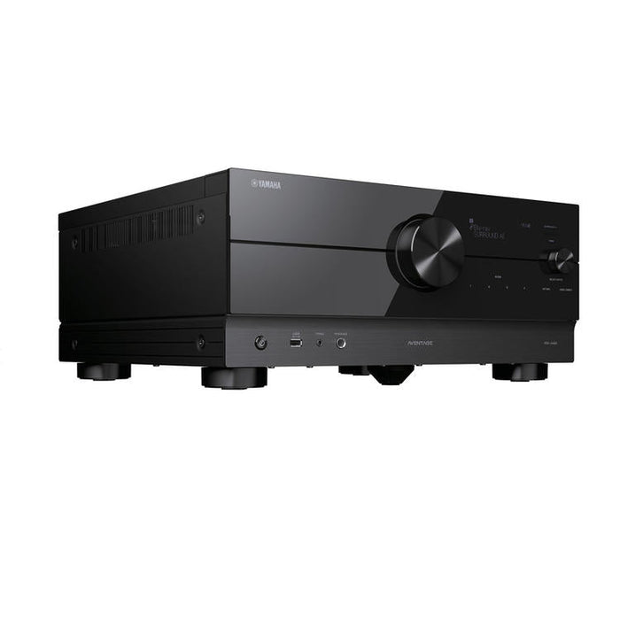 Yamaha RXA4A | Récepteur AV cinéma maison 7.2 - Série Aventage - HDMI 8K - MusicCast - HDR10+ - 100W à 7.2 canaux - Zone 2 - Noir-Sonxplus St-Georges