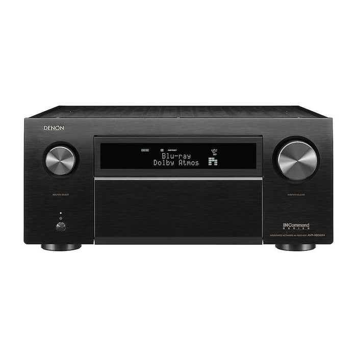 Denon AVRX8500HA | Récepteur AV 13.2 canaux - Réseau - Cinéma maison - Amplificateur de puissance monolithique - Bluetooth - Wi-Fi - 8K - HEOS - Noir-Sonxplus St-Georges