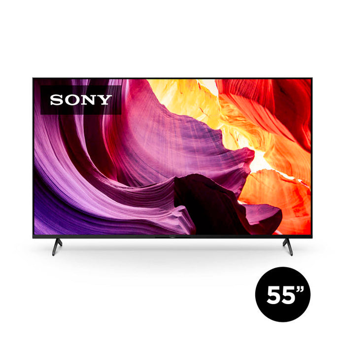 Sony BRAVIA KD55X80K | Téléviseur intelligent 55" - LCD - DEL - Série X80K - 4K Ultra HD - HDR - Google TV-Sonxplus St-Georges