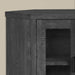 Monarch Specialties I 2716 | Meuble TV - 42" - En coin - Imitation bois - Noir-Sonxplus St-Georges