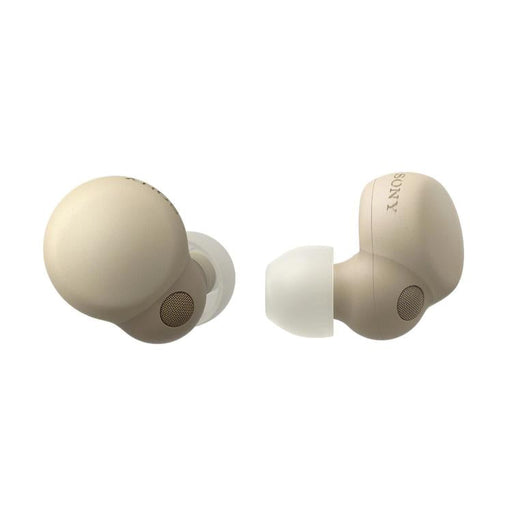 Sony WFLS900N | Écouteurs intra-auriculaires - LinkBuds - 100% Sans fil - Bluetooth - Microphone - Suppression active du bruit - Crème-Sonxplus St-Georges