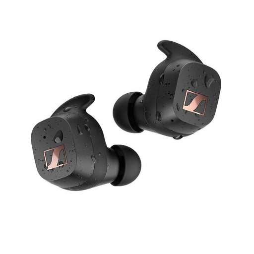 Sennheiser SPORT True Wireless | Écouteurs intra-auriculaire - Sans fil - Bluetooth - IP54 - Adaptateurs d'oreille inclus - Noir-Sonxplus St-Georges
