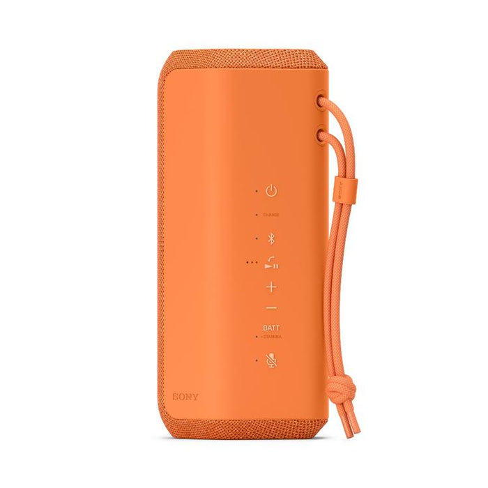 Sony SRS-XE200 | Haut-parleur portatif - Sans fil - Bluetooth - Compact - Étanche - Orange-Sonxplus St-Georges