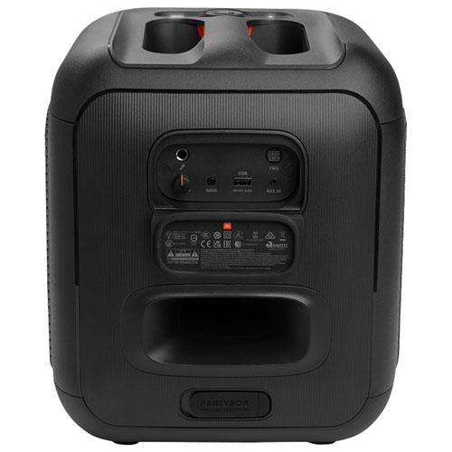 JBL Partybox Encore Essential | Haut-parleur portatif - Sans fil - Bluetooth - 100 W - Jeu de lumière - Noir-Sonxplus St-Georges