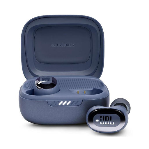 JBL Live Free 2 | Écouteurs intra-auriculaires - 100% Sans fil - Bluetooth - Smart Ambient - Microphones - Bleu-Sonxplus St-Georges