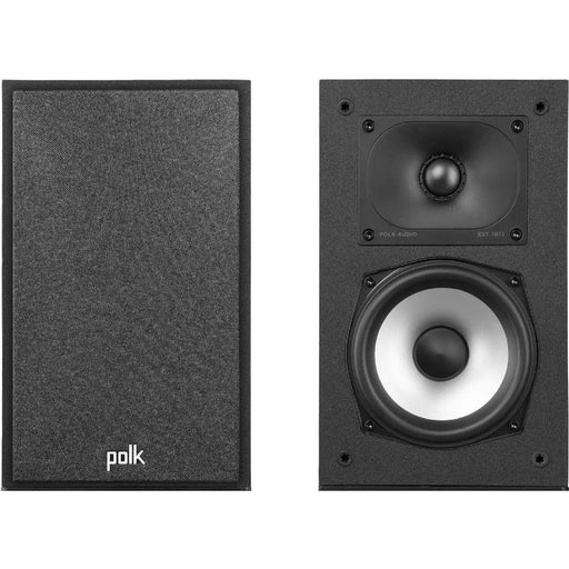 Polk Monitor XT15 | Ensemble d'Haut-parleurs de bibliothèque - Certifié Hi-Res Audio - Compact - Noir - Paire-Sonxplus St-Georges