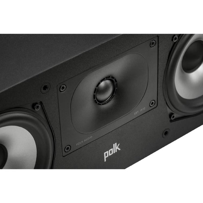 Polk Monitor XT30 | Haut-parleur central - Certifié Hi-Res Audio - Noir-Sonxplus St-Georges