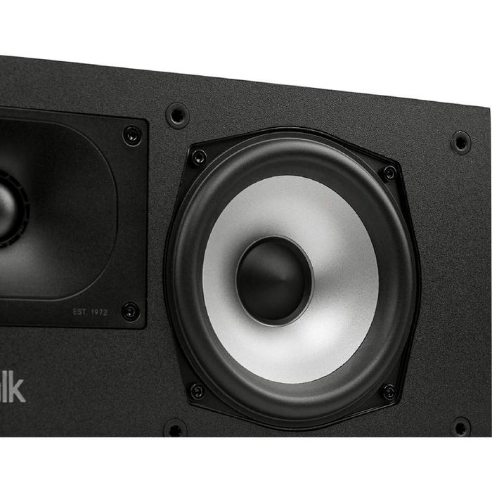 Polk Monitor XT30 | Haut-parleur central - Certifié Hi-Res Audio - Noir-Sonxplus St-Georges