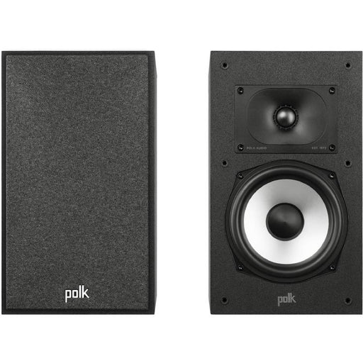 Polk Monitor XT20 | Ensemble d'Haut-parleurs de bibliothèque - Certifié Hi-Res Audio - Compact - Noir - Paire-Sonxplus St-Georges