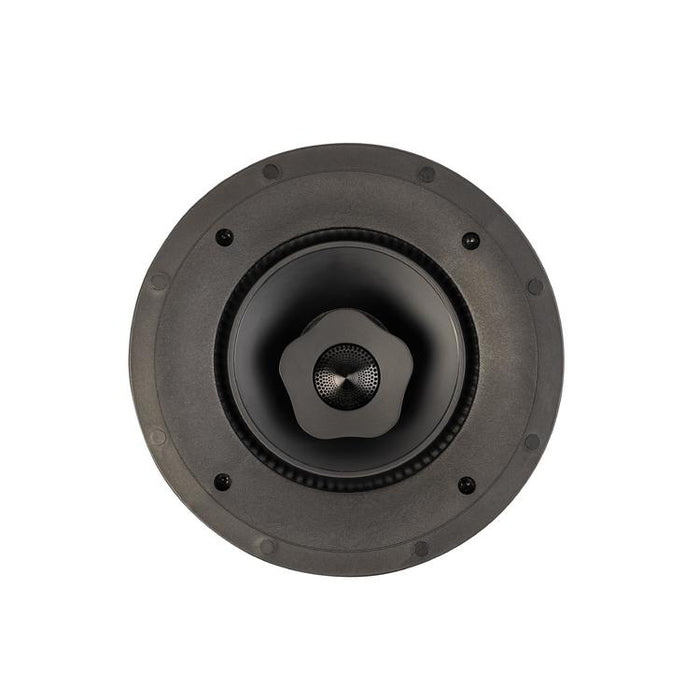 Paradigm CI Elite E65-R V2 | Haut-parleur 6-1/2" encastré - Plafonnier - SHOCK-MOUNT - Noir - Surface blanche prête à peindre - Unité-Sonxplus St-Georges