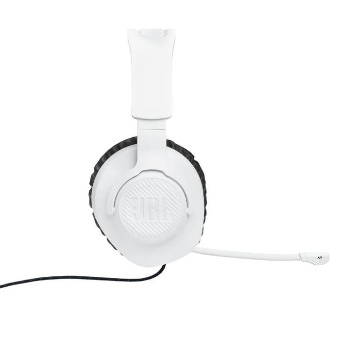 JBL Quantum 100P | Casque de jeu filaire circum-auriculaire - Pour Console Playstation - Blanc/Bleu-Sonxplus St-Georges