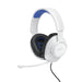 JBL Quantum 100P | Casque de jeu filaire circum-auriculaire - Pour Console Playstation - Blanc/Bleu-Sonxplus St-Georges