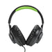 JBL Quantum 100X | Casque de jeu filaire circum-auriculaire - Pour Console X-box - Noir/Vert-Sonxplus St-Georges