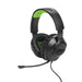 JBL Quantum 100X | Casque de jeu filaire circum-auriculaire - Pour Console X-box - Noir/Vert-Sonxplus St-Georges