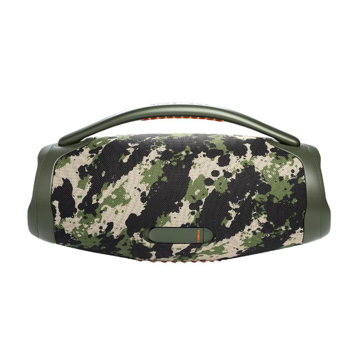 JBL Boombox 3 | Haut-parleur portable - Bluetooth - IP67 - 3 Voies - Camouflage-Sonxplus St-Georges