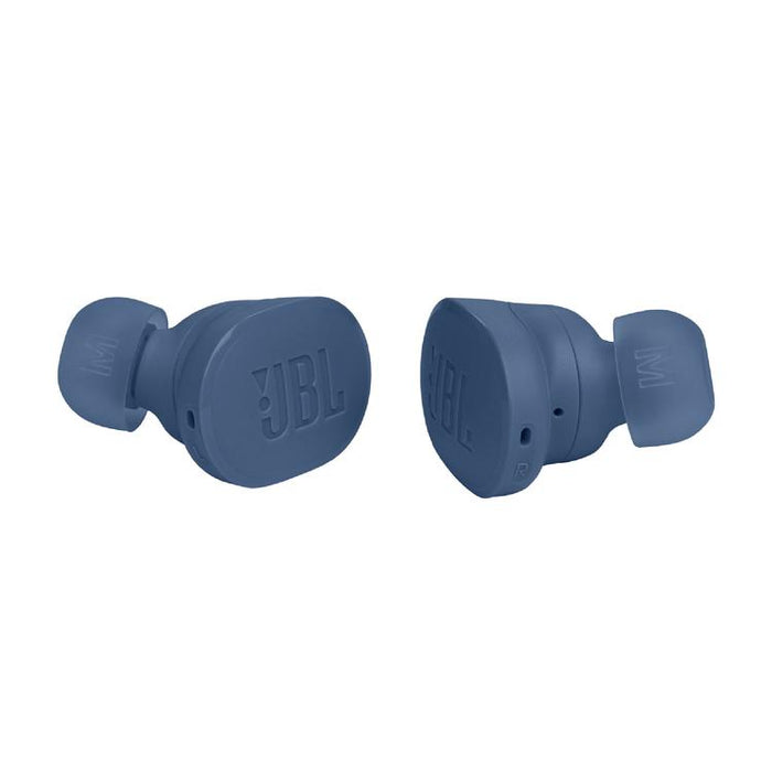 JBL Tune Buds | Écouteurs intra-auriculaires - 100% Sans fil - Bluetooth - Réduction de bruit - 4 microphones - Bleu-Sonxplus St-Georges